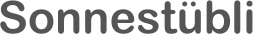 Sonnestübli